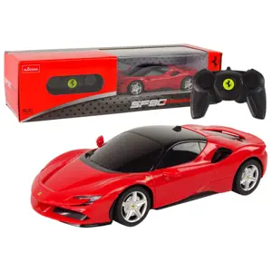 R/C Auto Ferrari SF90 Rastar 1:14 Red Pilot