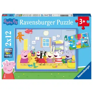 Produkt RAVENSBURGER 055746 Prasátko Peppa: Peppino dobrodružství 2x12 dílků