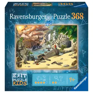 Ravensburger 129546 Exit KIDS: Piráti 368 dílků