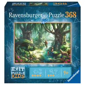 Ravensburger 129553 Exit KIDS: V magickém lese 368 dílků