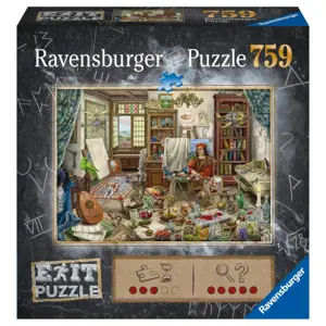 Ravensburger 167821 Exit Umělecké studio 759 dílků