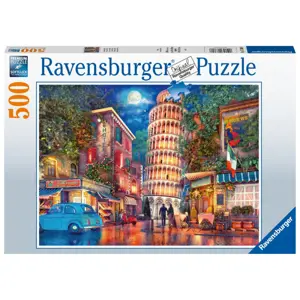 Ravensburger 173808 Uličky v Pise 500 dílků