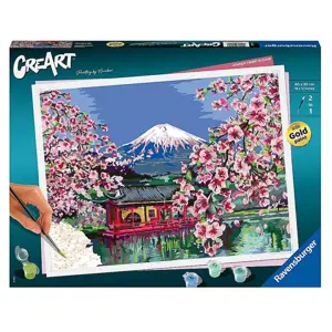 Produkt Ravensburger 20177 CreArt Japonské třešňové květy