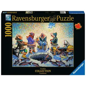 Ravensburger 2D Łowienie pod lodem 1000 dílků