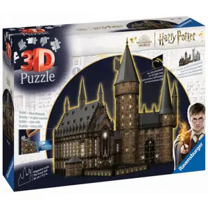 Ravensburger 3D puzzle Harry Potter: Bradavický hrad - Astronomická věž 540 ks svítící