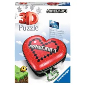 RAVENSBURGER 3D puzzle Srdce Minecraft 54 ks