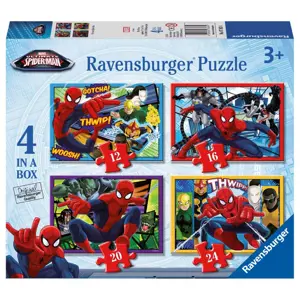 Produkt Ravensburger 4v1 Spiderman 12,16,20,24 dílků