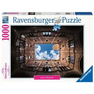 RAVENSBURGER Cortile della Podestà Palazzo Pubblico Siena Itálie 1000 dílků