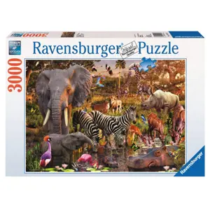 Produkt Ravensburger D.Penfound Africká zvířata 3000 dílků