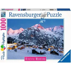 Produkt RAVENSBURGER Dechberoucí hory: Bernská vysočina Murren ve Švýcarsku 1000 dílků