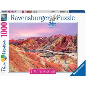 Produkt RAVENSBURGER Dechberoucí hory: Duhové hory Čína 1000 dílků