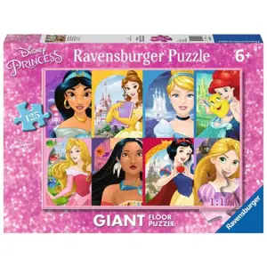 Produkt Ravensburger Księżniczki Podlahové princezny. Disney Princess 097890 125 dílků