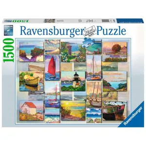 RAVENSBURGER Lodě a pobřeží 1500 dílků