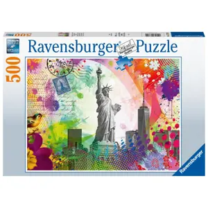 RAVENSBURGER Pohlednice z New Yorku 500 dílků