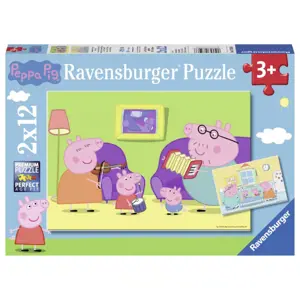 Ravensburger Prasátko Peppa 2 x 12 dílků