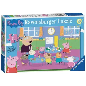 Ravensburger Prasátko Peppa a celá třída 35 dílků