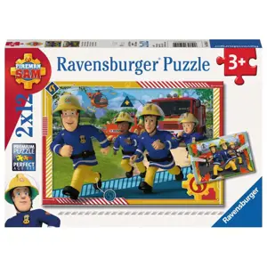 Produkt Ravensburger: Puzzle 2v1 - Požárník Sam a jeho tým