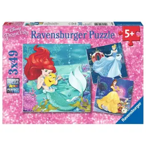 Produkt Ravensburger: Puzzle 3v1 - Večer s Disneyho princeznami