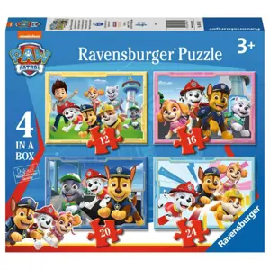 Ravensburger: Puzzle 4v1 Paw Patrol