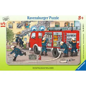 Ravensburger: Ramkowe 15 ks - Požárníci