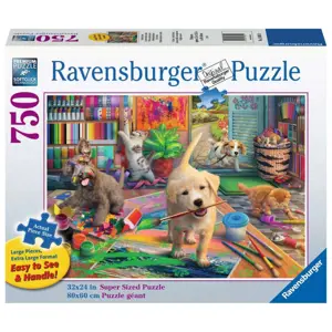 Produkt RAVENSBURGER Roztomilí umělci XL 750 dílků