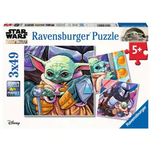 RAVENSBURGER Star Wars: Mandalorian 3x49 dílků