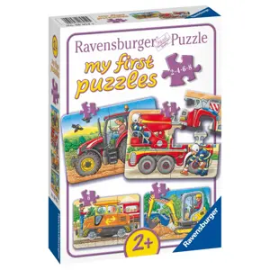 Produkt Ravensburger Stavební práce 2/4/6/8 dílků