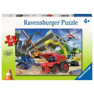 RAVENSBURGER Stavební vozidla 60 dílků