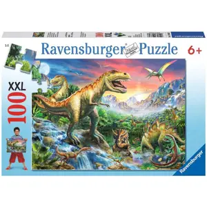 Produkt Ravensburger V dobách dinosaurů 100 dílků