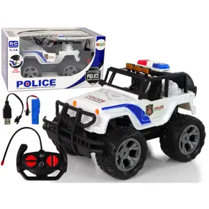 RC auto policejní jeep 1:14