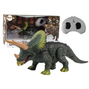 RC dinosaurus triceratops zelený