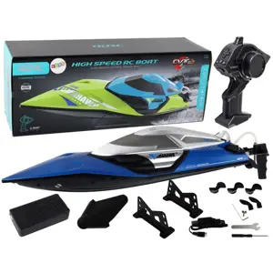 RC motorový člun 2,4G modrá