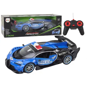 RC policejní auto 1:12 modré