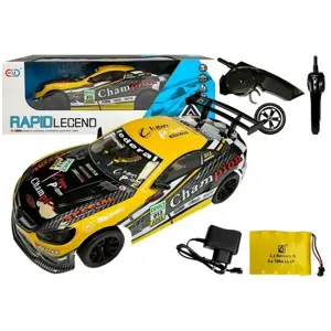 RC sportovní auto žluté