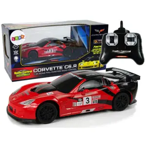 RC Sportovní vůz 1:24 Corvette červená