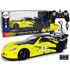 RC Sportovní závodní auto 1:18 žluté