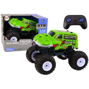 RC terénní auto 1:12 dinosaurus zelená