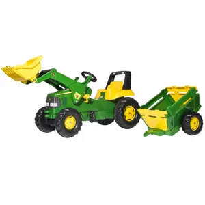 Produkt Rolly Toys rollyJunior Pedal Tractor John Deere s vlečkou