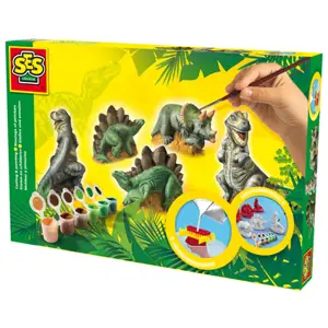 Produkt SES Sádrový trojkomplet DINOSAUŘI