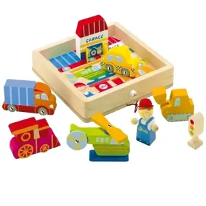 Sevi 81677 Block puzzle Buildings