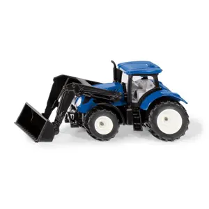 SIKU Blister - traktor New Holland s předním nakladačem