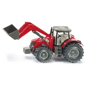 SIKU Claas Farmer Traktor s předním nakladačem 1:50