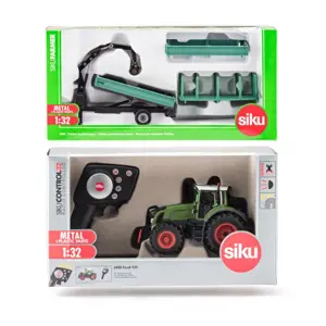 Produkt Siku Control limitovaná edice traktor Fendt 939 oboustranný pluh 1:32