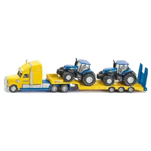 Produkt SIKU Super - Tahač s vlekem a 2 traktory New Holland 1:87