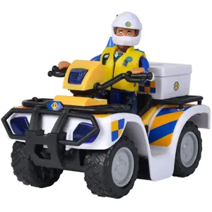 SIMBA Policejní čtyřkolka Fireman Sam s figurkou Malcolma