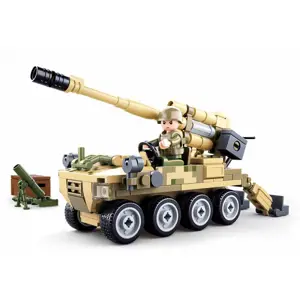 Produkt Sluban Army Model Bricks M38-B0751 Mobilní kanón 8x8 s pozemním minometem