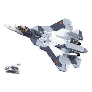 Sluban Model Bricks M38-B0986 Proudový stíhací letoun Su-57 2 v 1