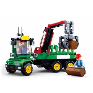 Produkt Sluban Town Farma M38-B0778 Traktor s přívěsem na klády