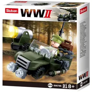 Produkt Sluban WWII M38-B0678B 4into1 Hlídkový Jeep