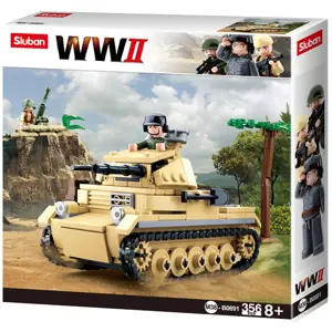 Produkt Sluban WWII M38-B0691 Německý tank Panzer II